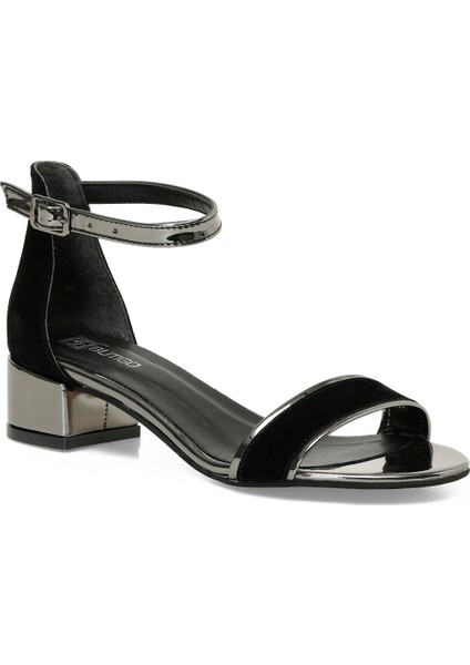 21S-701 5fx Siyah Kadın Topuklu Sandalet