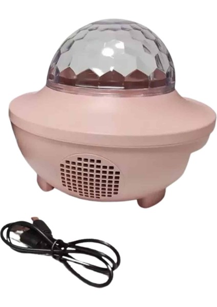 Wizard Çok Renkli Projektör Lamba Disko Topu Gece Lambası Kablosuz indirimleri