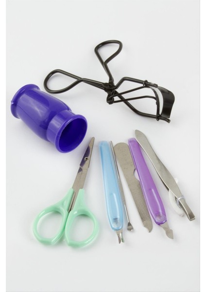 Allzey Yaricci Kavanoz Manikür Seti-Renkli fırsatları