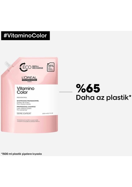 Loreal Professionnel Vitamino Color Shampoo 1500 ml Şampuan Refill fiyatları