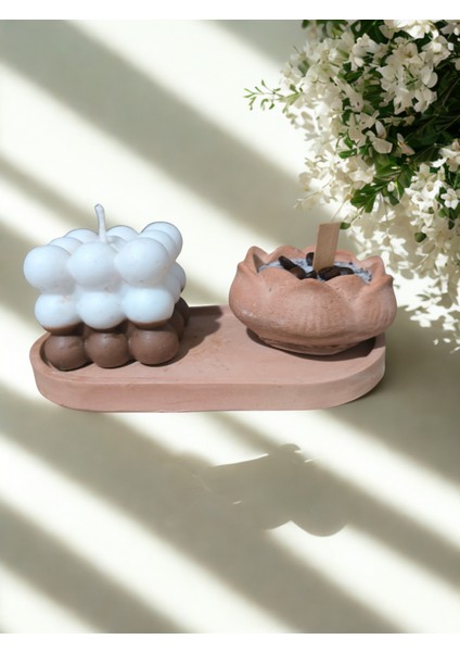 Hartopia-Aromaterapi Mum-Lotus Çiçeği Mum Set fırsatları