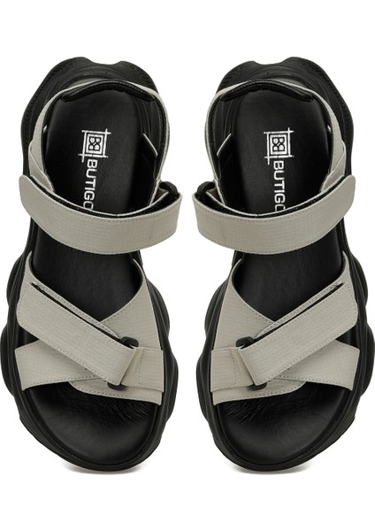 25S-600 5fx Bej Kadın Spor Sandalet