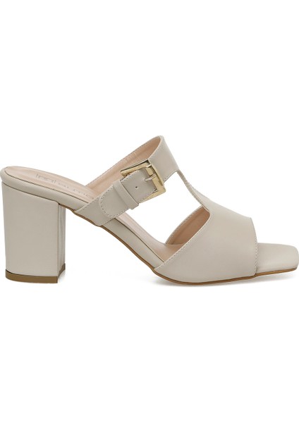 25S-279 5fx Bej Kadın Terlik
