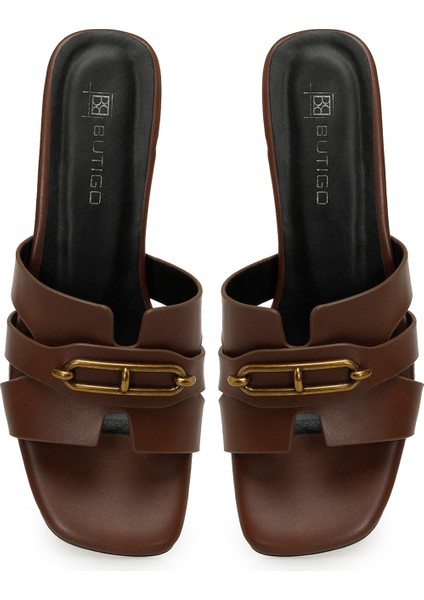 25S-559 5fx Kahverengi Kadın Terlik