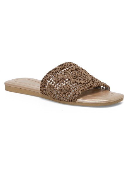 24S-163 5fx Kahverengi Kadın Terlik