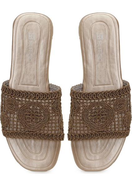 24S-163 5fx Kahverengi Kadın Terlik