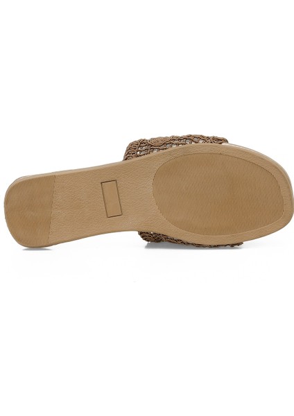 24S-163 5fx Kahverengi Kadın Terlik