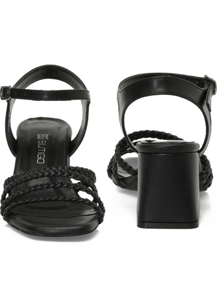 25S-558 5fx Siyah Kadın Topuklu Sandalet