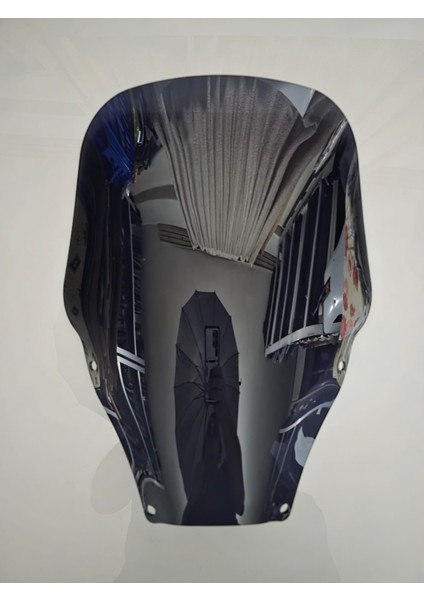 Honda FORZA250 Siperlik Ön Cam 2021-2025 Model 47CM Siyah Renkli 4mm Boy