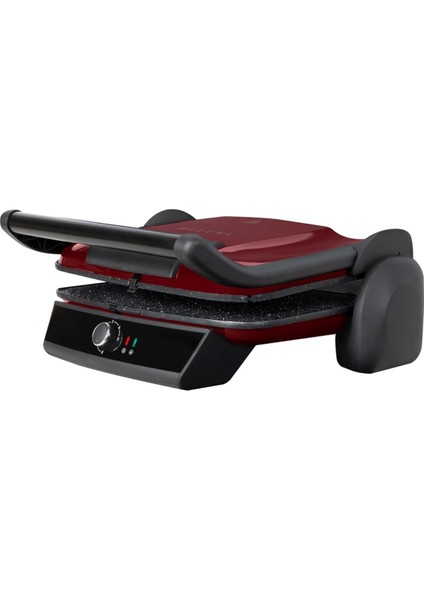 Bordo Renkli Retro Tarzda Şık Tost Makinesi, Pratik ve Ev Dekoruna Uyum Sağlar fırsatları