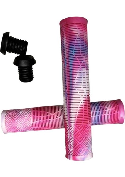 Bisiklet Elcik Uzun 165MM Pembe - Beyaz