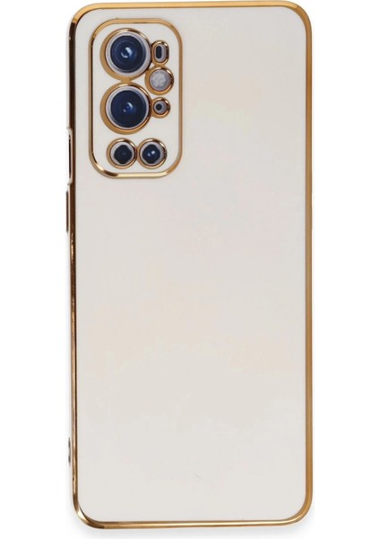 One Plus 9 Pro Kılıf Volet Silikon - Beyaz