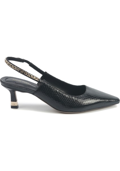 Bıanca2 5pr Siyah Kadın Topuklu Ayakkabı
