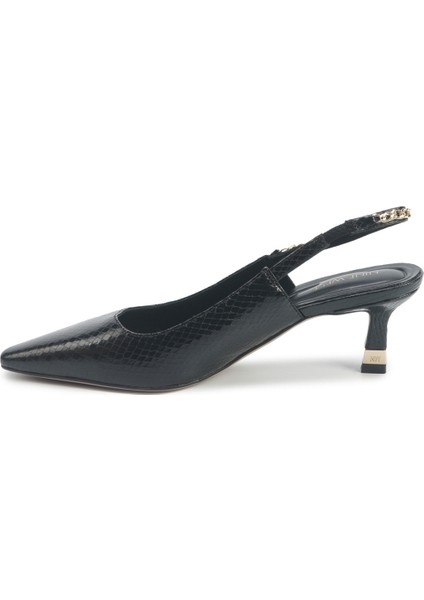 Bıanca2 5pr Siyah Kadın Topuklu Ayakkabı