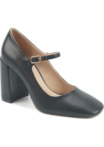 Edgar 5pr Siyah Kadın Topuklu Ayakkabı
