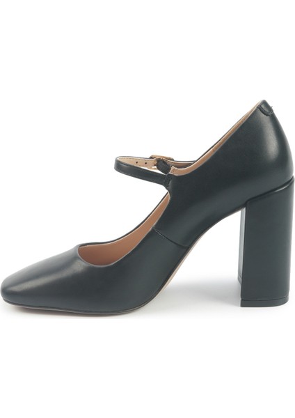 Edgar 5pr Siyah Kadın Topuklu Ayakkabı