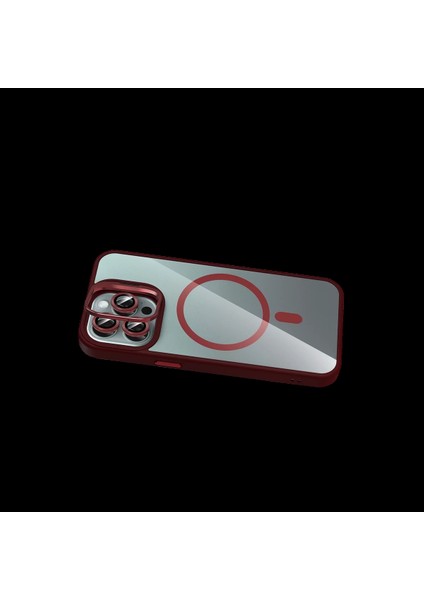 Apple iPhone 16 Pro Max Remim Lensli Magsafe Standlı Kapak fırsatları