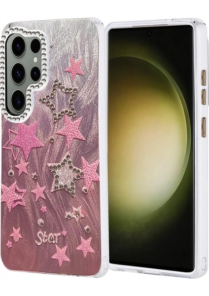 Samsung Galaxy S25 Ultra Kılıf Blade Aynalı Desenli Kapak - Desen 7