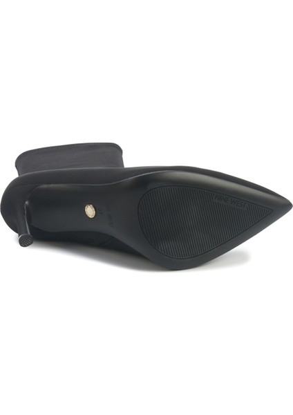 Justıce 5pr Siyah Kadın Topuklu Bot