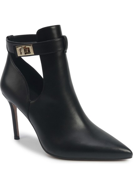 Judy 5pr Siyah Kadın Topuklu Bot