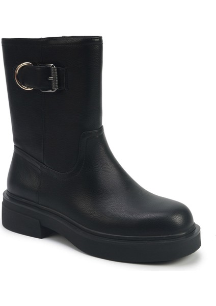 Caraca 5pr Siyah Kadın Düz Bot