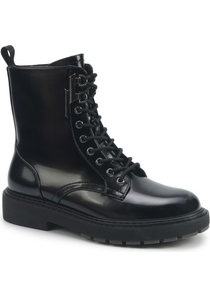 Desta 5pr Siyah Kadın Düz Bot