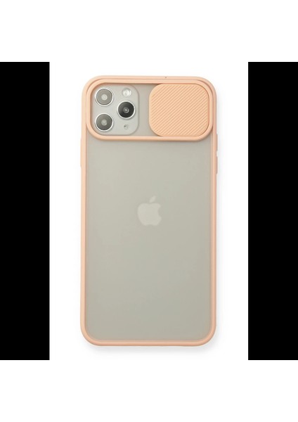 iPhone 11 Pro Max Kılıf Palm Buzlu Kamera Sürgülü Silikon