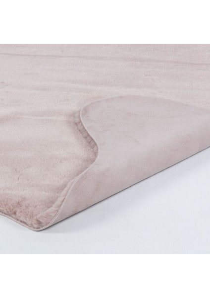 Meloni Pembe - Yıkanabilir Peluş Halı | Kaymaz Yumuşak Halı