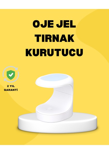 Depomix Uv ve LED Jel Kurutmaya Uygun – Çift Dalga Boylu Mini Kurutucu