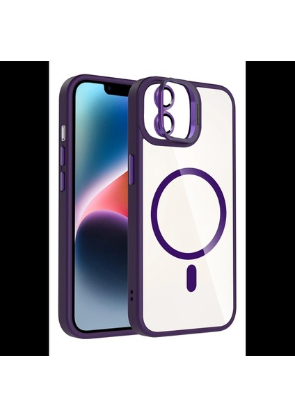 Apple iPhone 11 Remim Lensli Magsafe Standlı Kapak