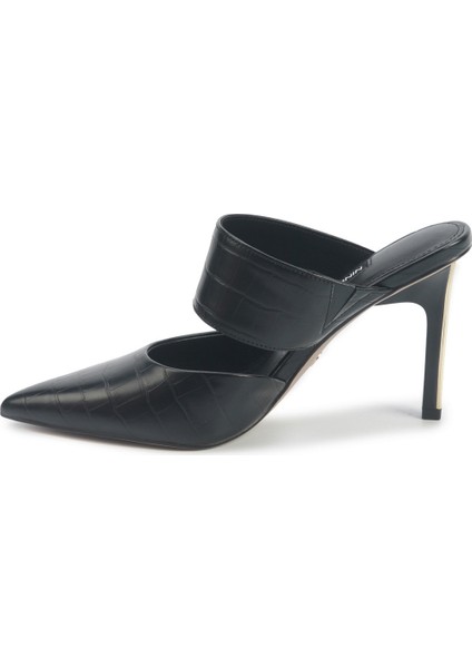 Trınıdad 5pr Siyah Kadın Topuklu Terlik