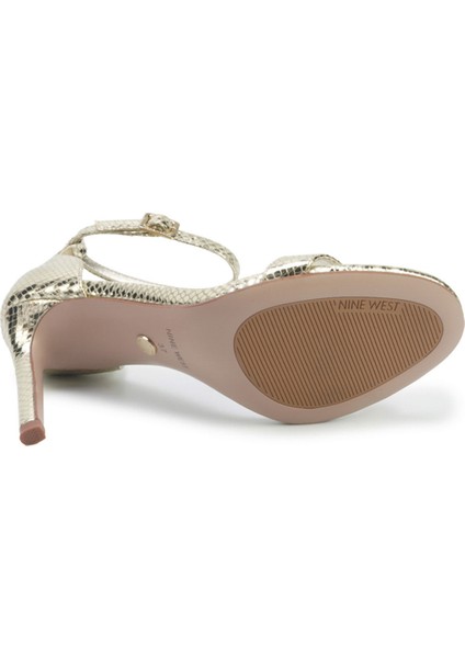 Isla2 5pr Altın Kadın Topuklu Sandalet