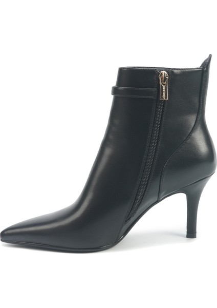 Thandı2 5pr Siyah Kadın Topuklu Bot