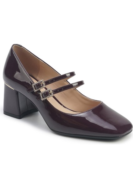 Armad 5pr Bordo Kadın Topuklu Ayakkabı