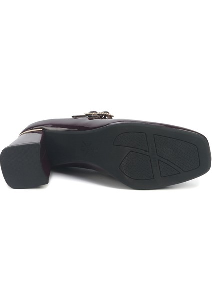 Armad 5pr Bordo Kadın Topuklu Ayakkabı