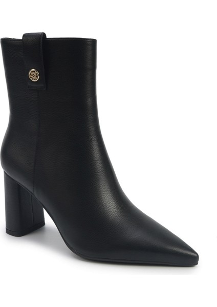 Jaen 5pr Siyah Kadın Topuklu Bot
