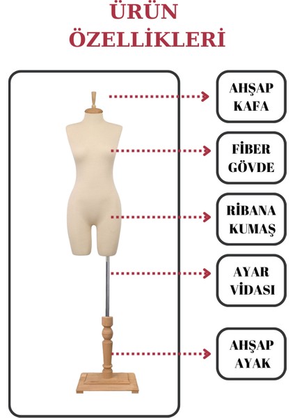 44 Beden Iğne Batmaz Vitrin ve Fotoğraf Çekimi Için Pantolon Giyebilen Terzi Mankeni Vitrin Mankeni fiyatları