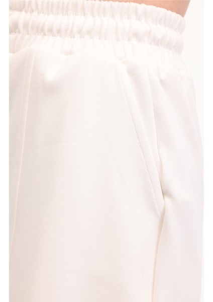 W-Bertura Sort 5fx Ekru Kadın Şort