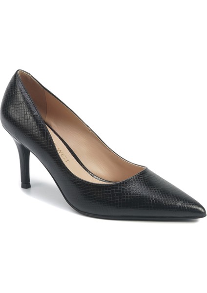 Rıah3 5pr Siyah Kadın Topuklu Ayakkabı