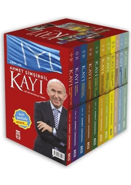 Osmanlı Tarihi Kayı Seti (11 Kitap - Kayı Bayrağı Hediyeli)