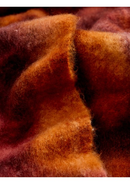 Batik Desenli Uzun Püsküllü Atkı modelleri