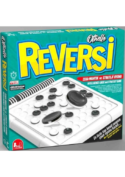 Reversi Othello(Plastik) Zeka Akıl ve Strateji Oyunu