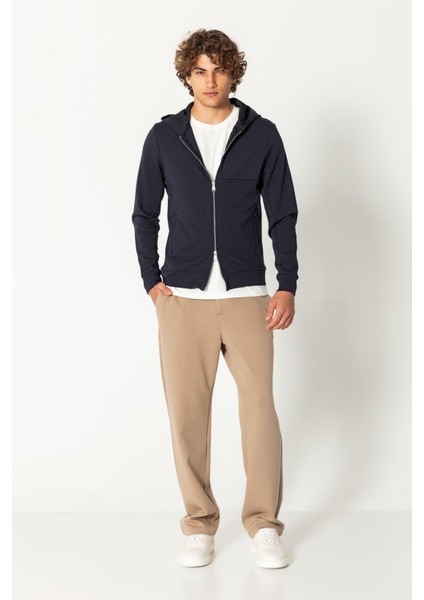 Erkek Yeni Teknoloji Kumaş Süper Yumuşak Kapüşonlu Sweartshıirt