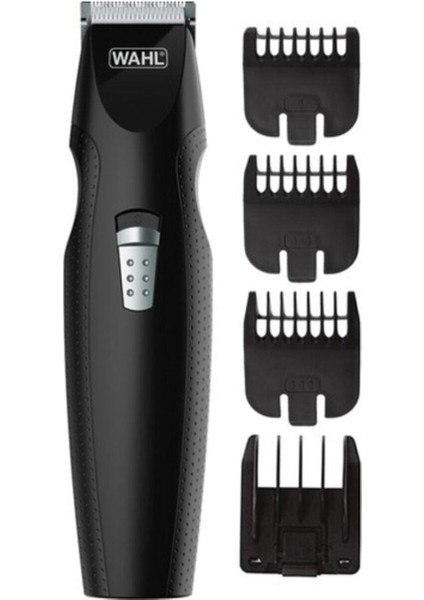 Pilli Sakal ve Bıyık Düzeltme Makinesi, Pratik ve Şık Tasarım, Siyah Renk