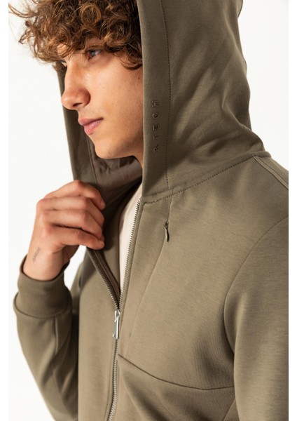 Erkek Yeni Teknoloji Kumaş Süper Yumuşak Kapüşonlu Sweartshıirt indirimleri