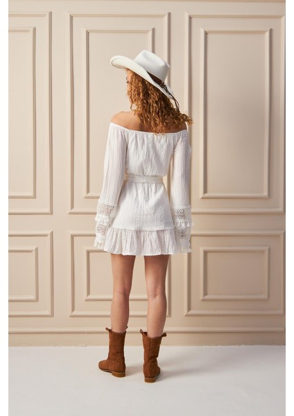 Krinkle Elbise Western Dream - Romantik ve Özgün fiyatları