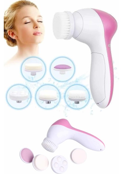 Depomix 5 Başlıklı Cilt Temizleme Cihazı Ultra Kaliteli Yumuşak Kırşıklık Karşıtı