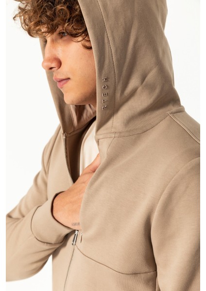 Erkek Yeni Teknoloji Kumaş Süper Yumuşak Kapüşonlu Sweartshıirt indirimleri