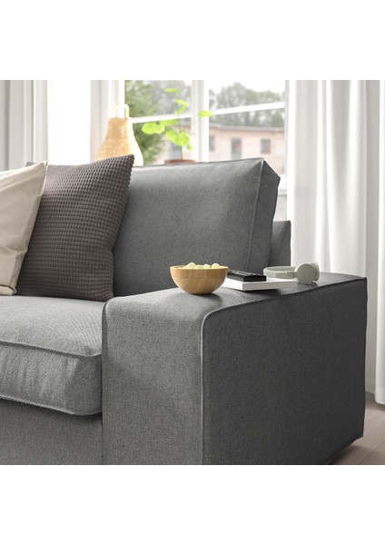 2'li Kanepe ve Uzanma Koltuğu, Tibbleby Bej-Gri modelleri