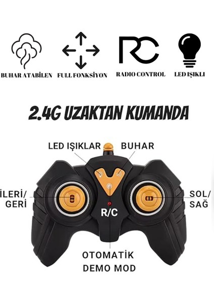 Uzaktan Kumandalı Sarj Edilebilir Ekskavatör Kepçe Iş Makinası 2.4 Ghz Buharlı Işıklı fiyatları